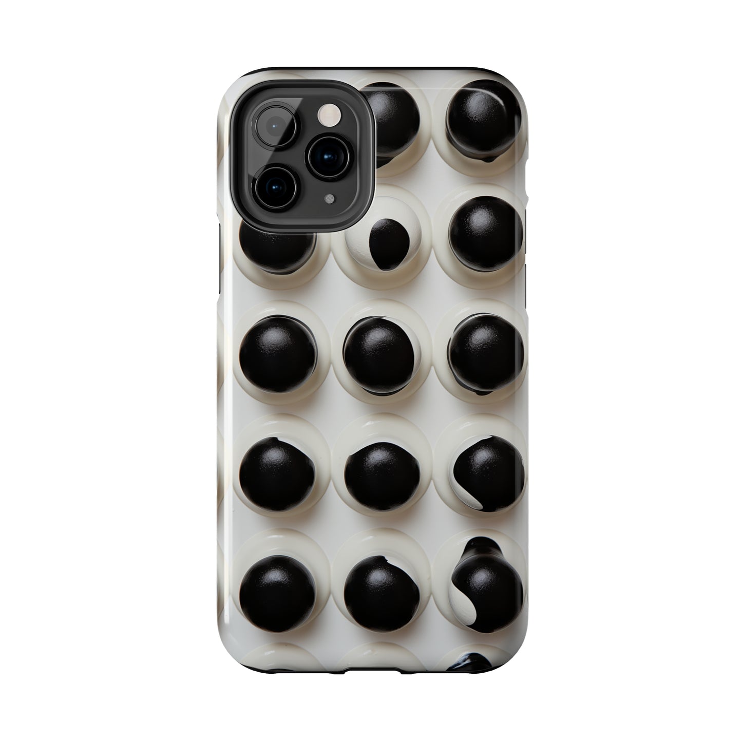 Dots, iPhone 7, 8, X, 11, 12, 13, 14, 15+ case.