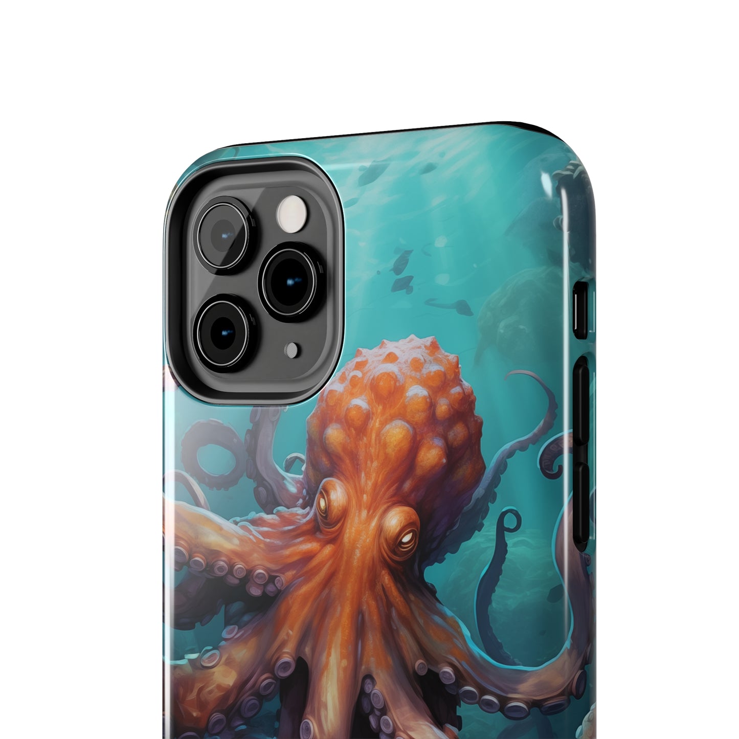 Octopus #02, iPhone 7, 8, X, 11, 12, 13, 14, 15+ case.