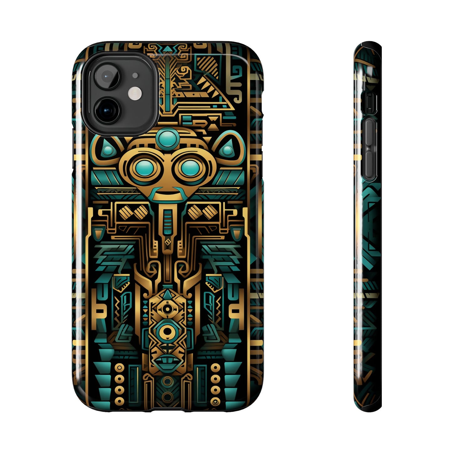 Aztec Vibes #03, iPhone 7, 8, X, 11, 12, 13, 14, 15+ case.