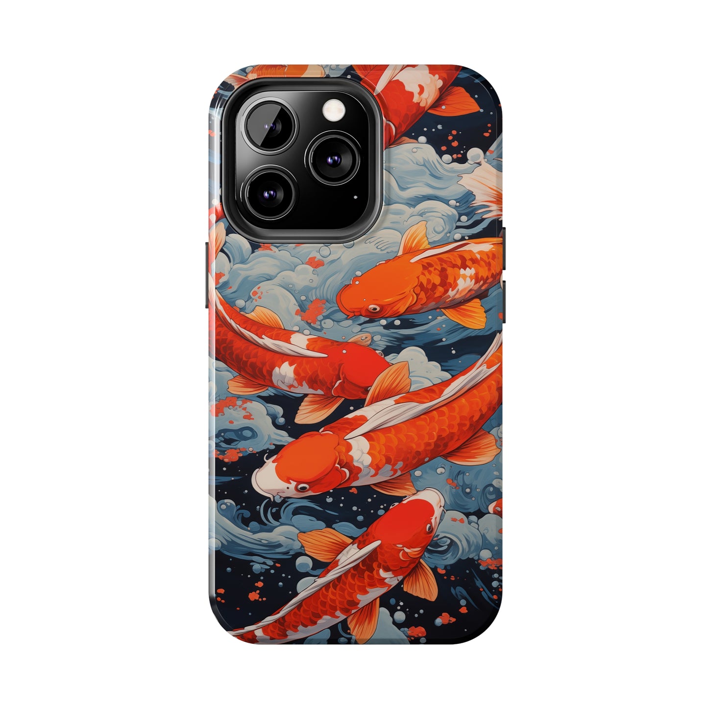 Koi fish #02, iPhone 7, 8, X, 11, 12, 13, 14, 15+ case.