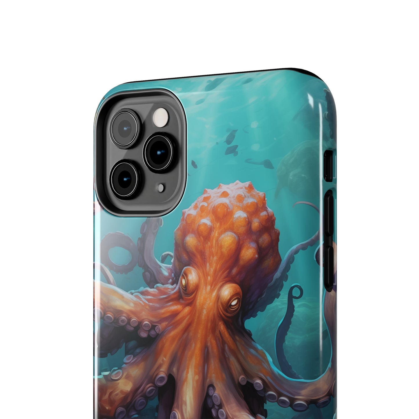 Octopus #02, iPhone 7, 8, X, 11, 12, 13, 14, 15+ case.