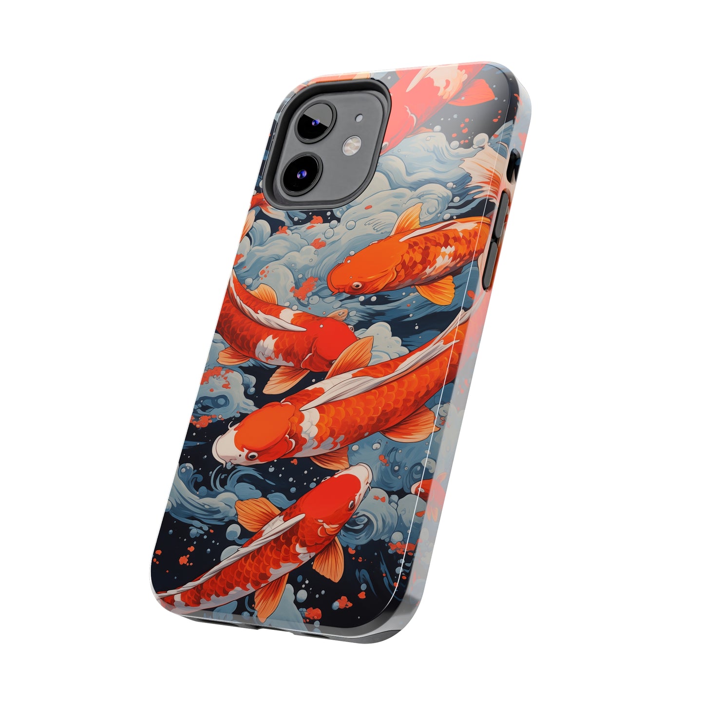 Koi fish #02, iPhone 7, 8, X, 11, 12, 13, 14, 15+ case.