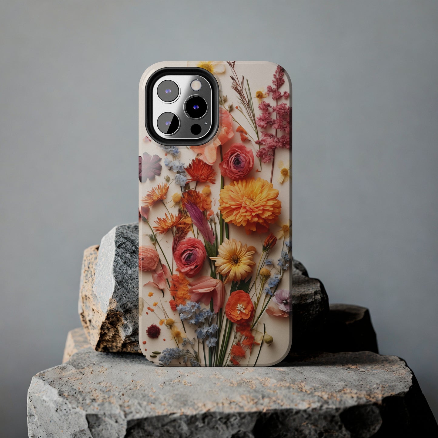 Dried Flowers #02, iPhone 7, 8, X, 11, 12, 13, 14, 15+ case.