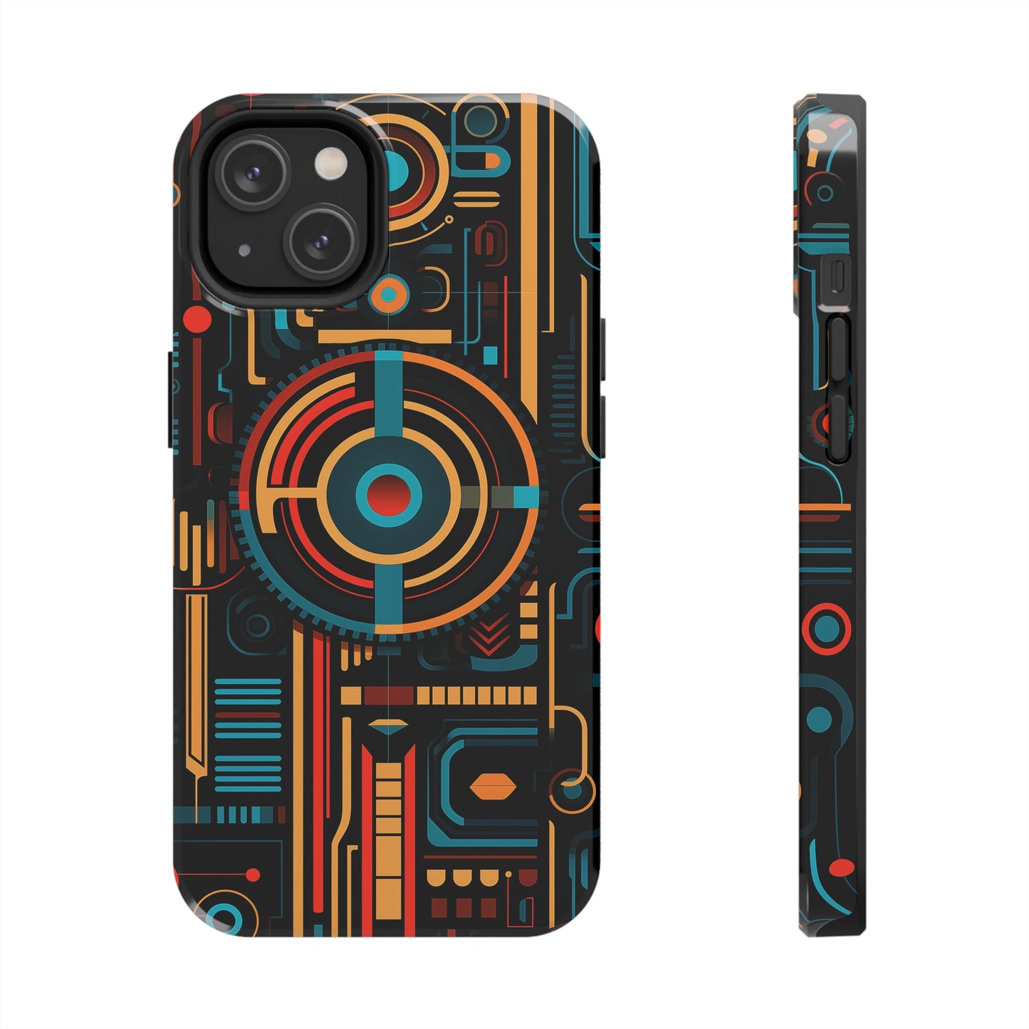 Futuristic #05, iPhone 7, 8, X, 11, 12, 13, 14, 15+ case.