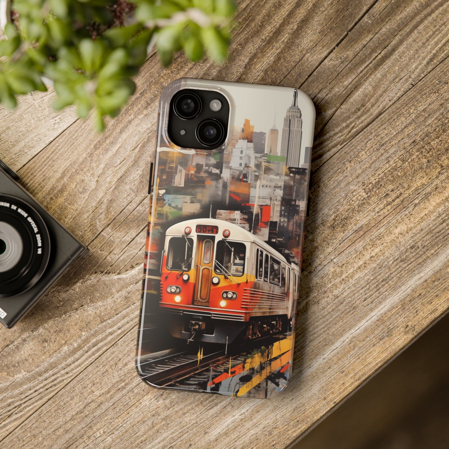 New York City, subway, iPhone 7, 8, X, 11, 12, 13, 14, 15+ case.