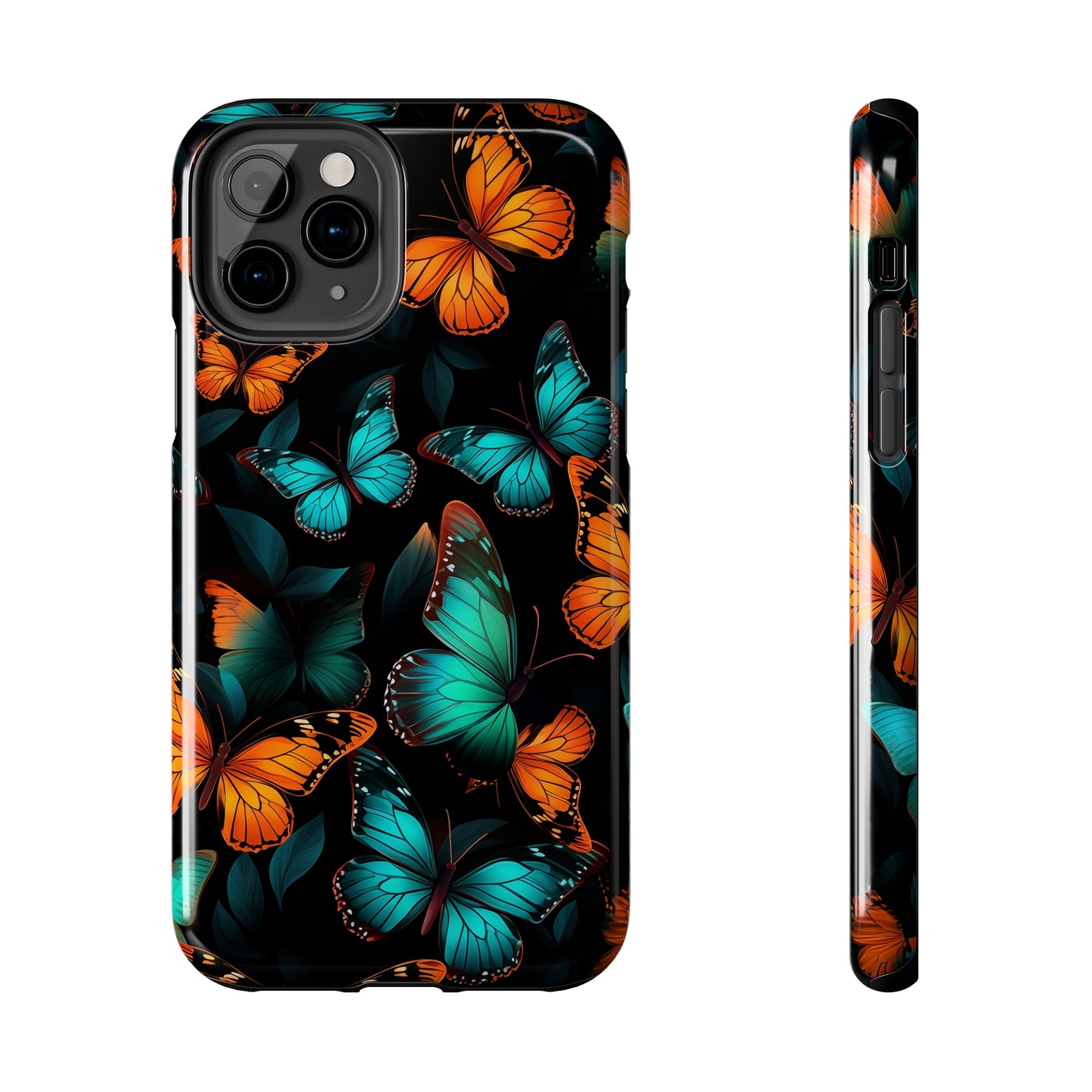 Butterflies #03, iPhone 7, 8, X, 11, 12, 13, 14, 15+ case.