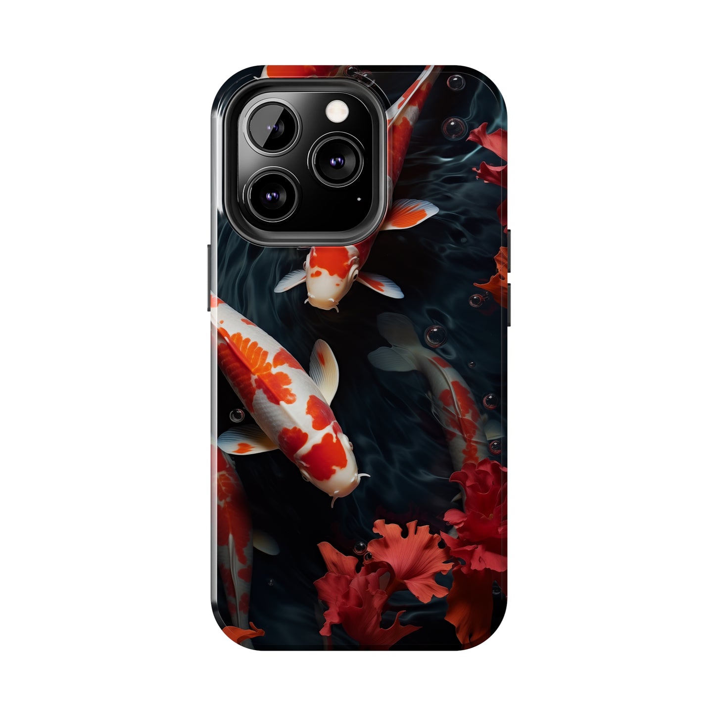 Koi fish #05, iPhone 7, 8, X, 11, 12, 13, 14, 15+ case.