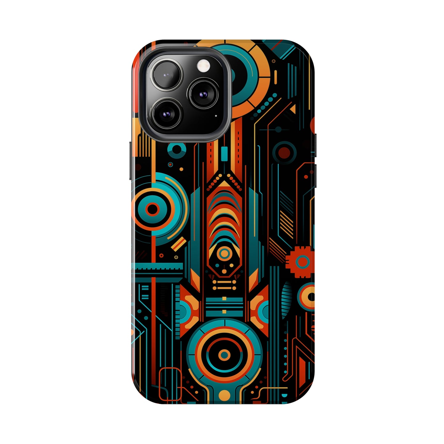 Futuristic #07, iPhone 7, 8, X, 11, 12, 13, 14, 15+ case.