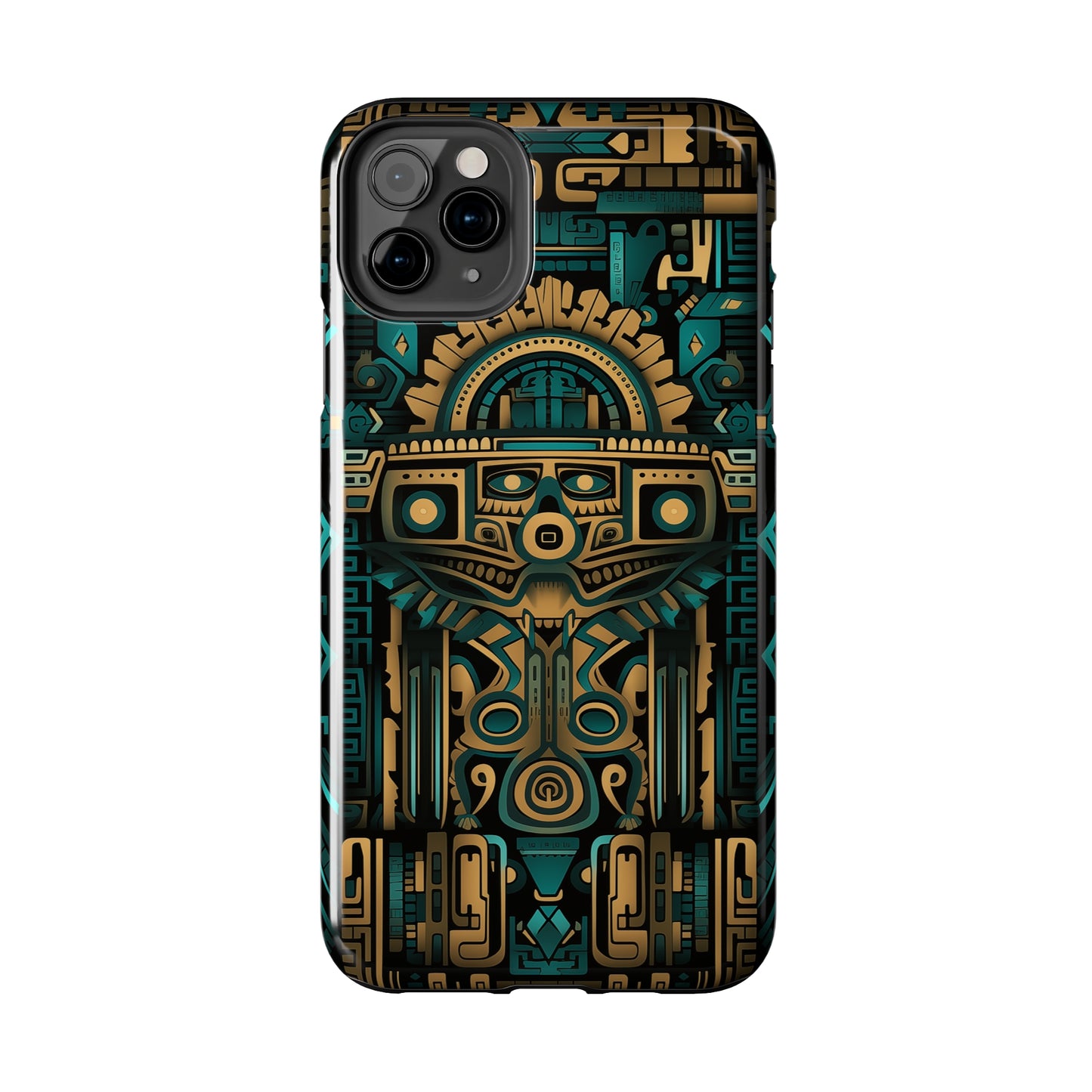 Aztec Vibes, iPhone 7, 8, X, 11, 12, 13, 14, 15+ case.