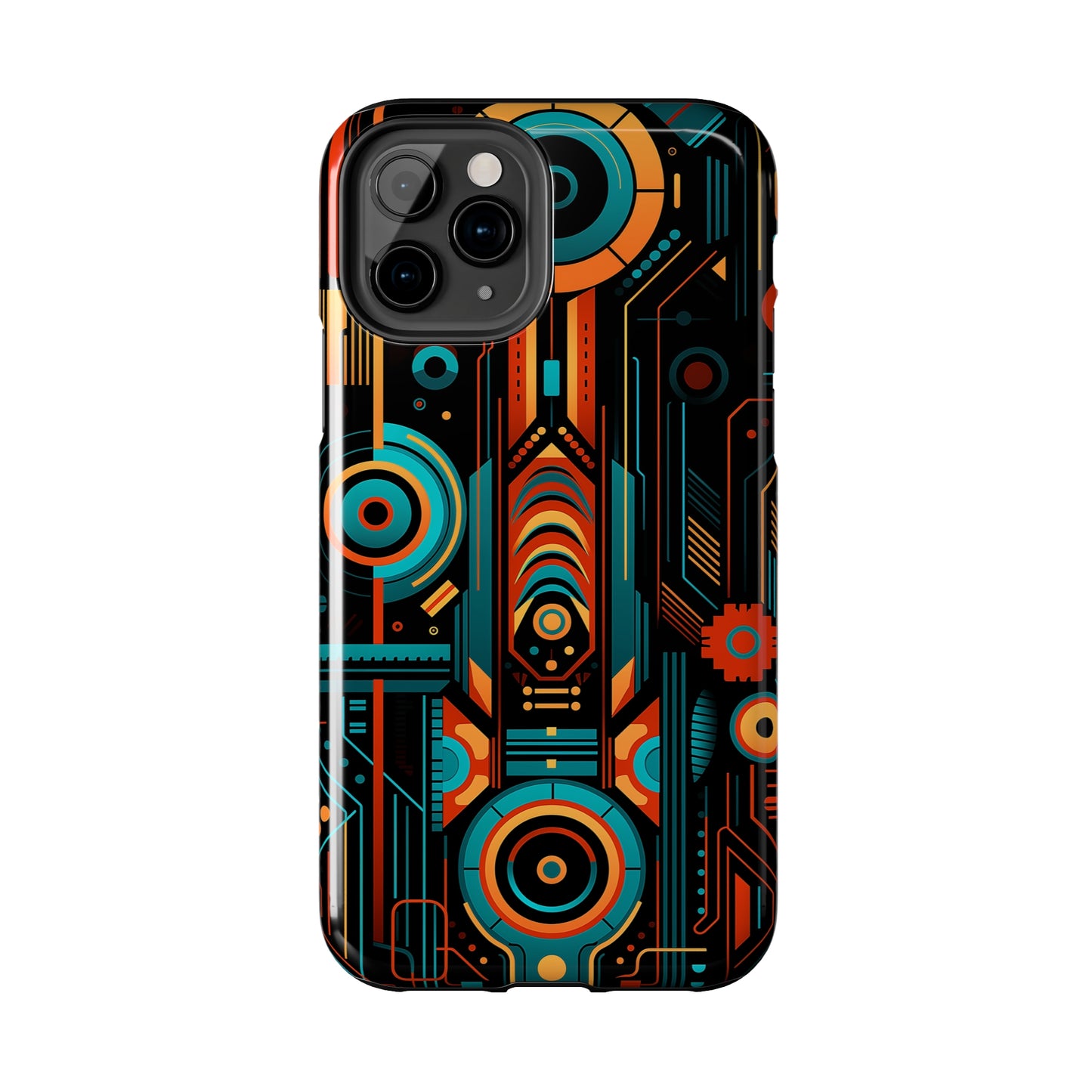 Futuristic #07, iPhone 7, 8, X, 11, 12, 13, 14, 15+ case.