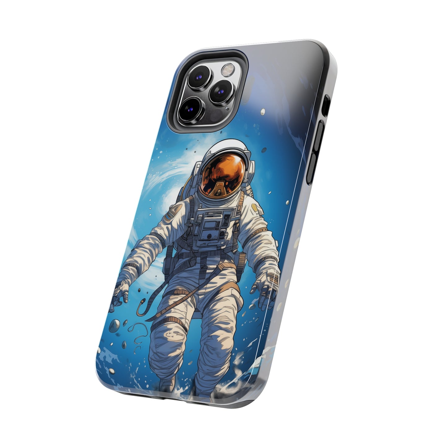 Astronaut #02, iPhone 7, 8, X, 11, 12, 13, 14, 15+ case.