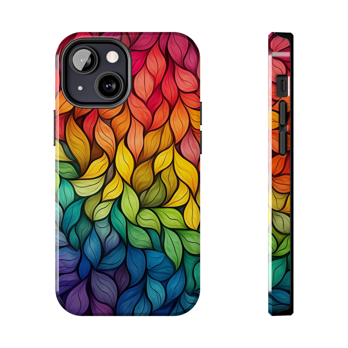 Rainbow Effect #03, iPhone 7, 8, X, 11, 12, 13, 14, 15+ case.