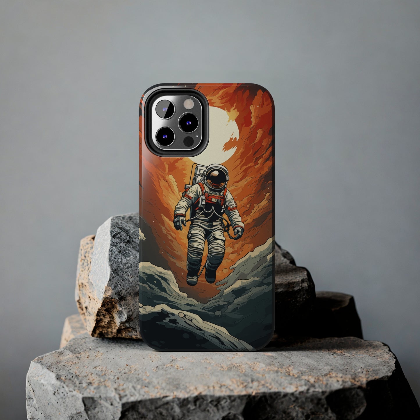 Astronaut #03, iPhone 7, 8, X, 11, 12, 13, 14, 15+ case.