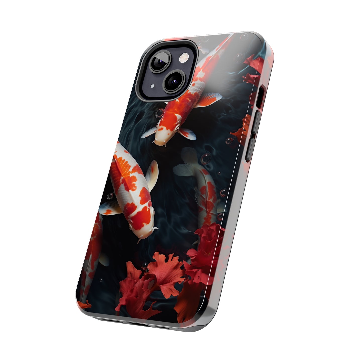 Koi fish #05, iPhone 7, 8, X, 11, 12, 13, 14, 15+ case.