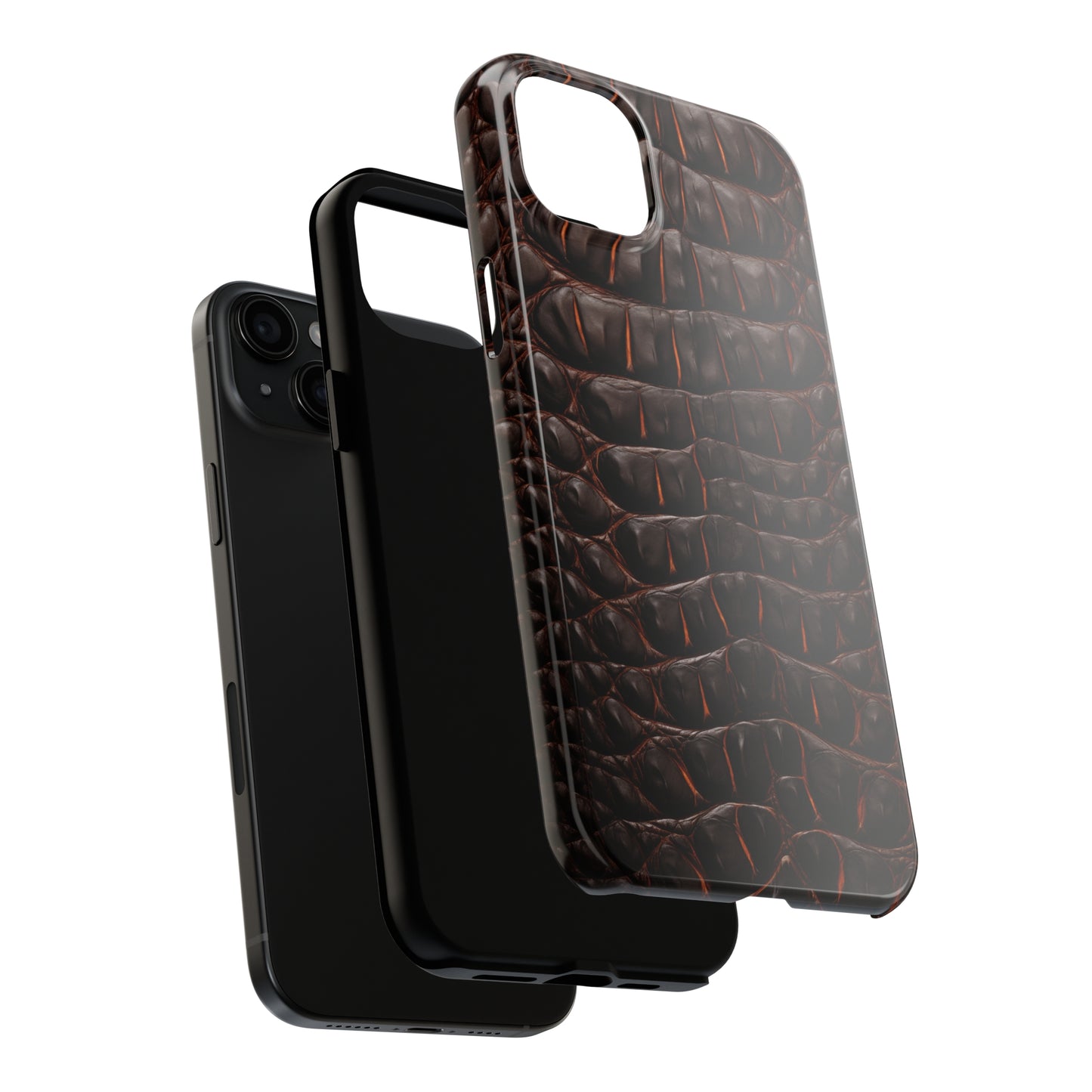 Alligator skin #01, iPhone 7, 8, X, 11, 12, 13, 14, 15+ case.