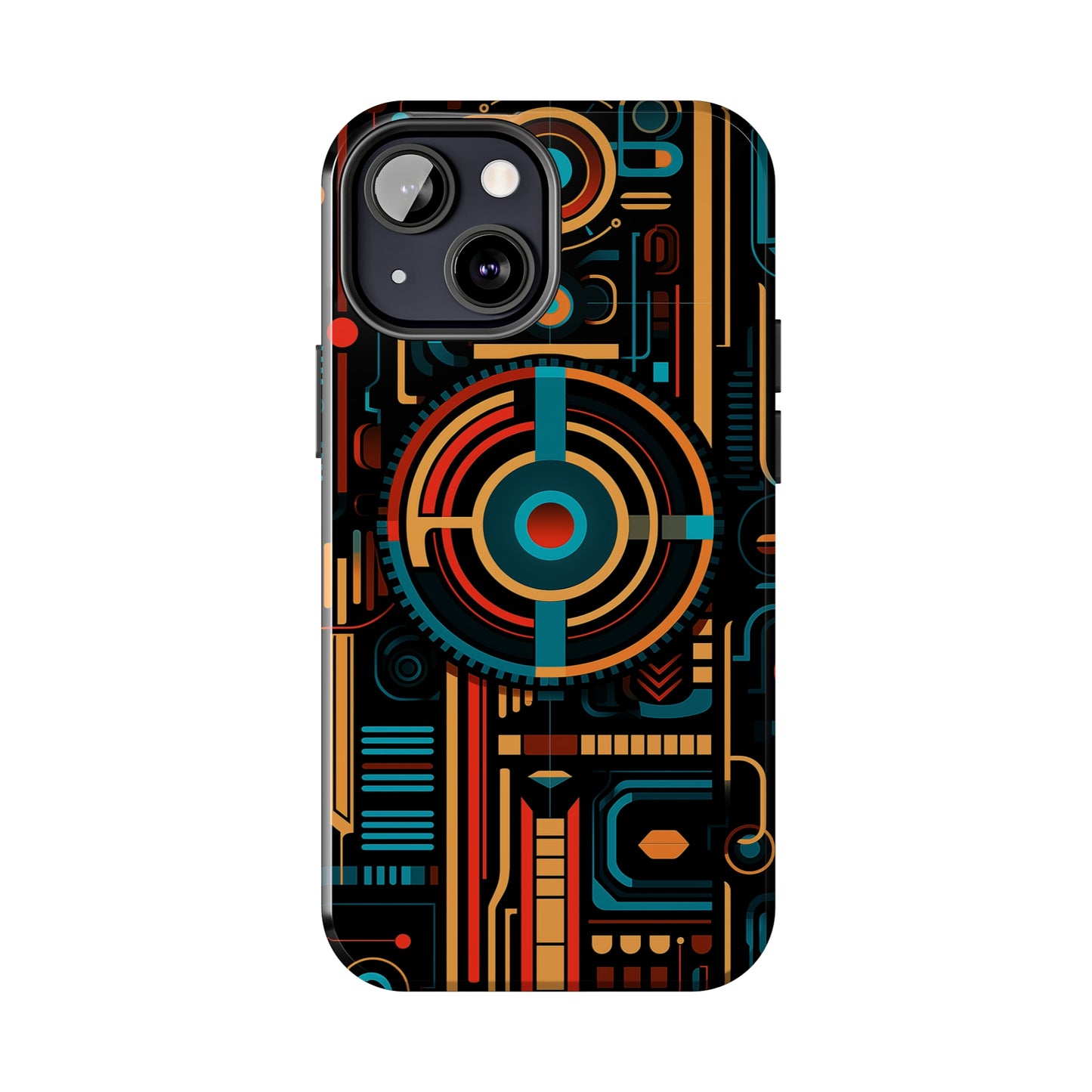 Futuristic #05, iPhone 7, 8, X, 11, 12, 13, 14, 15+ case.