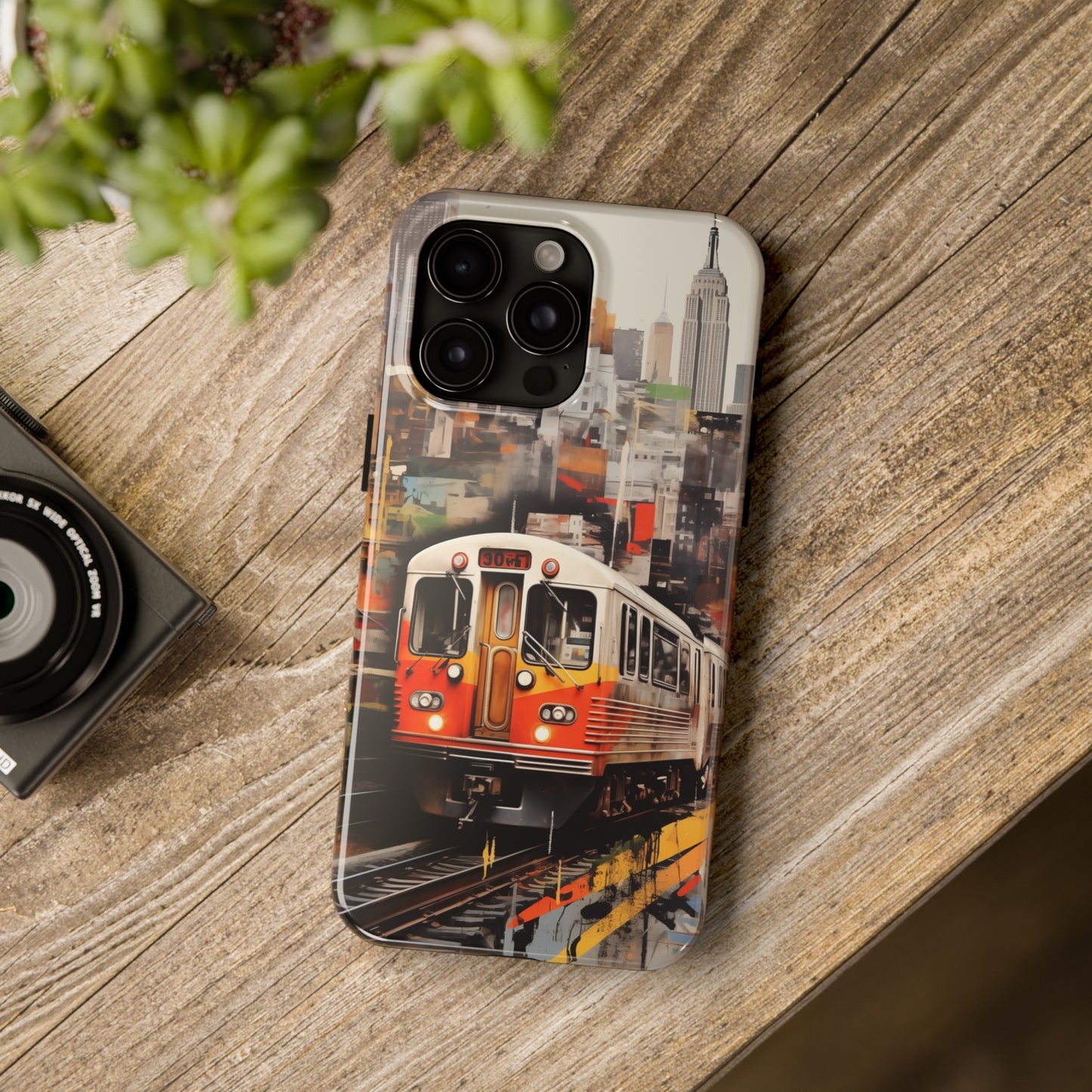 New York City, subway, iPhone 7, 8, X, 11, 12, 13, 14, 15+ case.