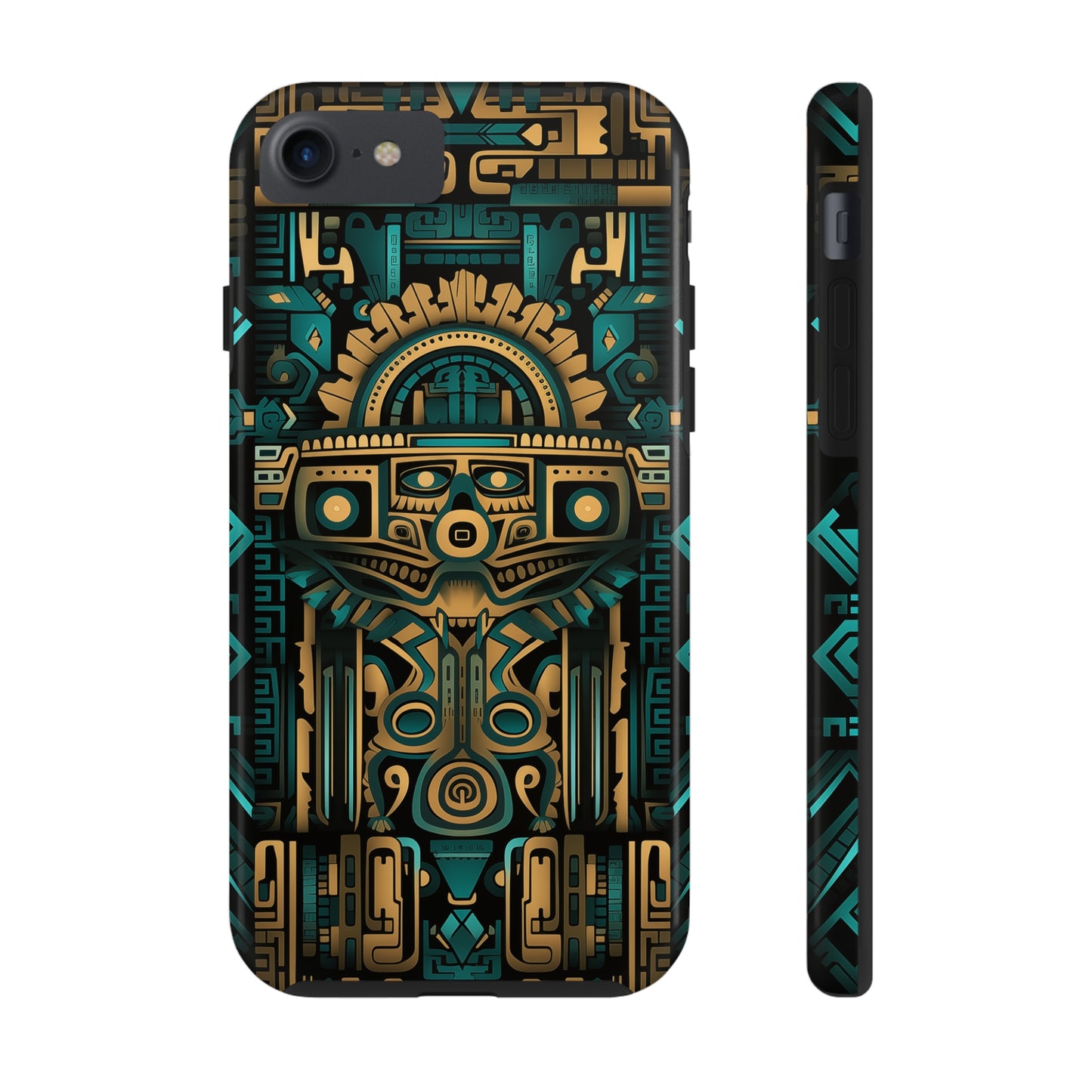 Aztec Vibes, iPhone 7, 8, X, 11, 12, 13, 14, 15+ case.