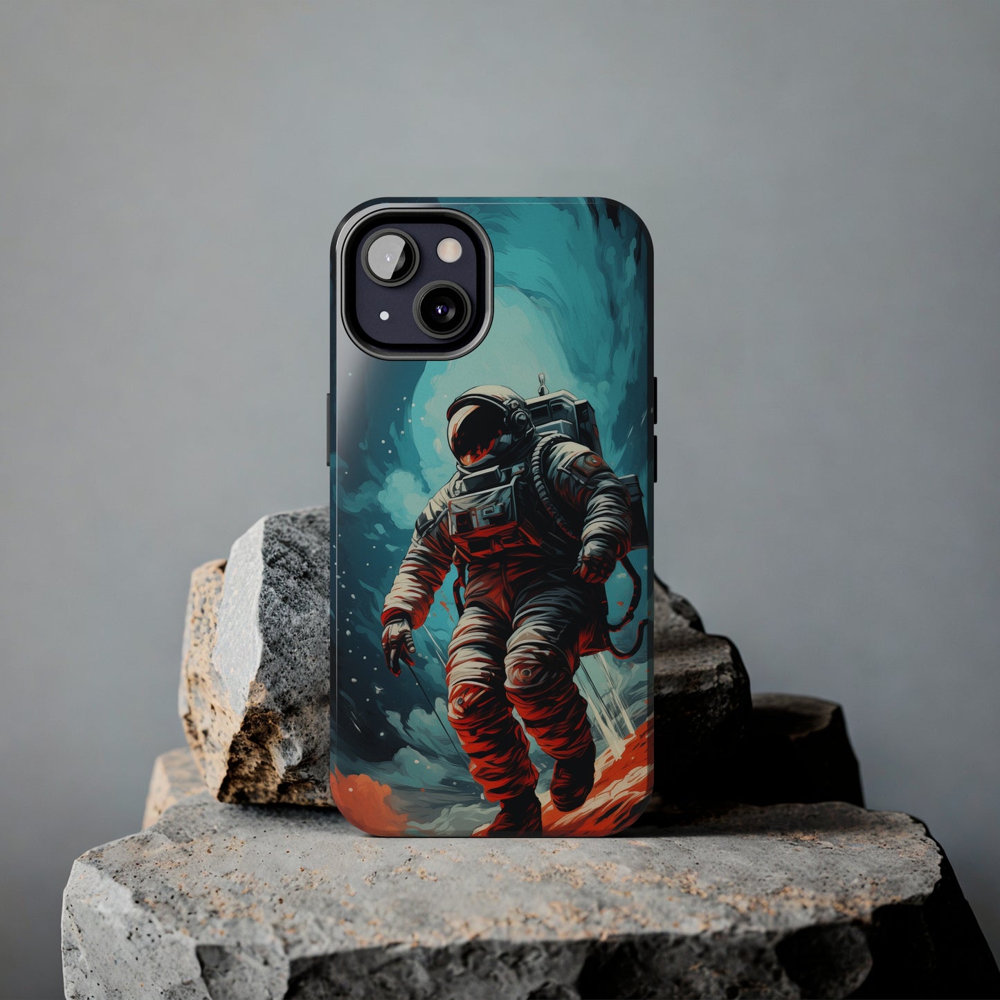 Astronaut #01, iPhone 7, 8, X, 11, 12, 13, 14, 15+ case.