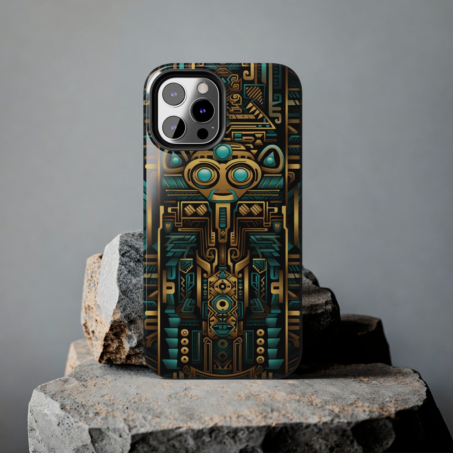 Aztec Vibes #03, iPhone 7, 8, X, 11, 12, 13, 14, 15+ case.