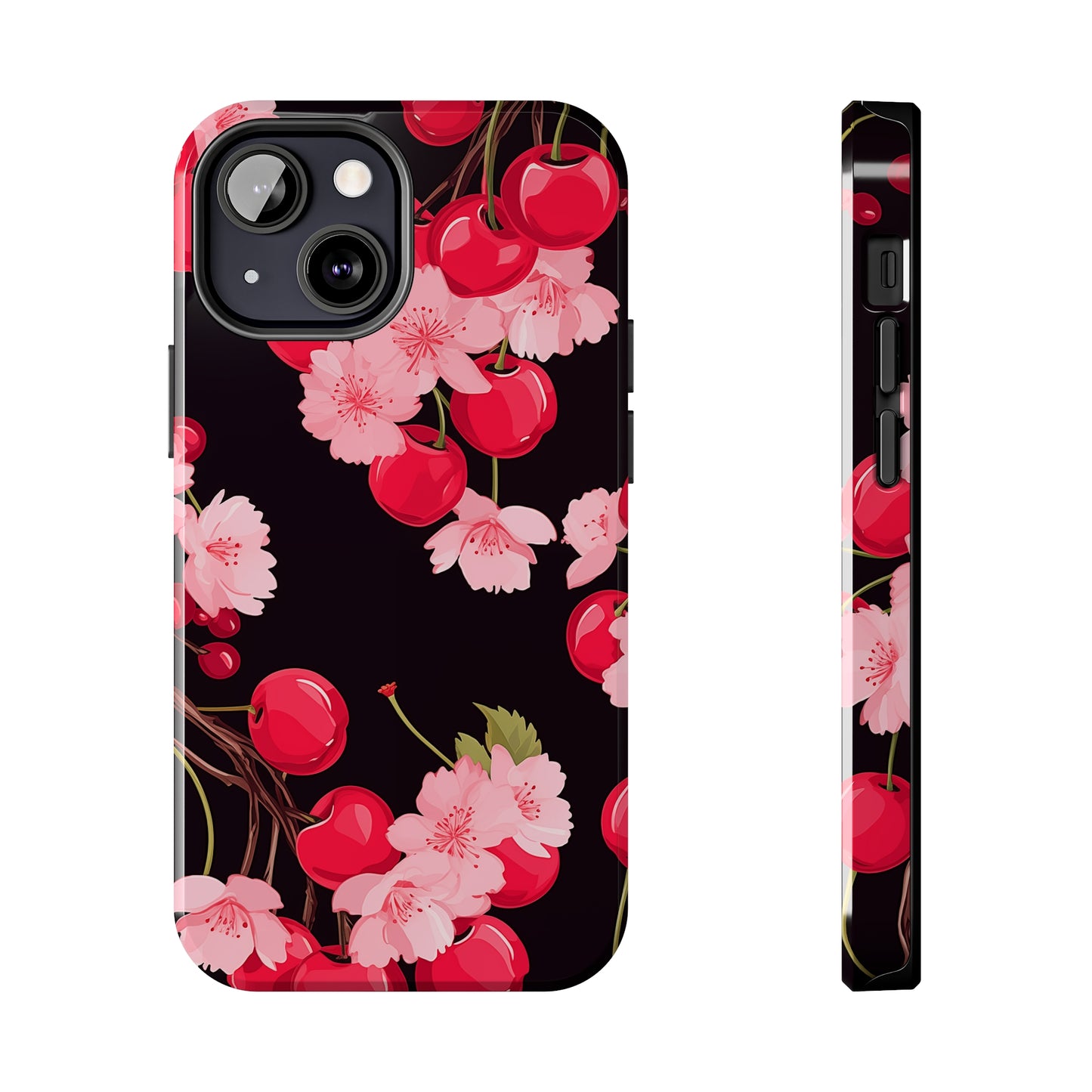 Cherries #05, iPhone 7, 8, X, 11, 12, 13, 14, 15+ case.