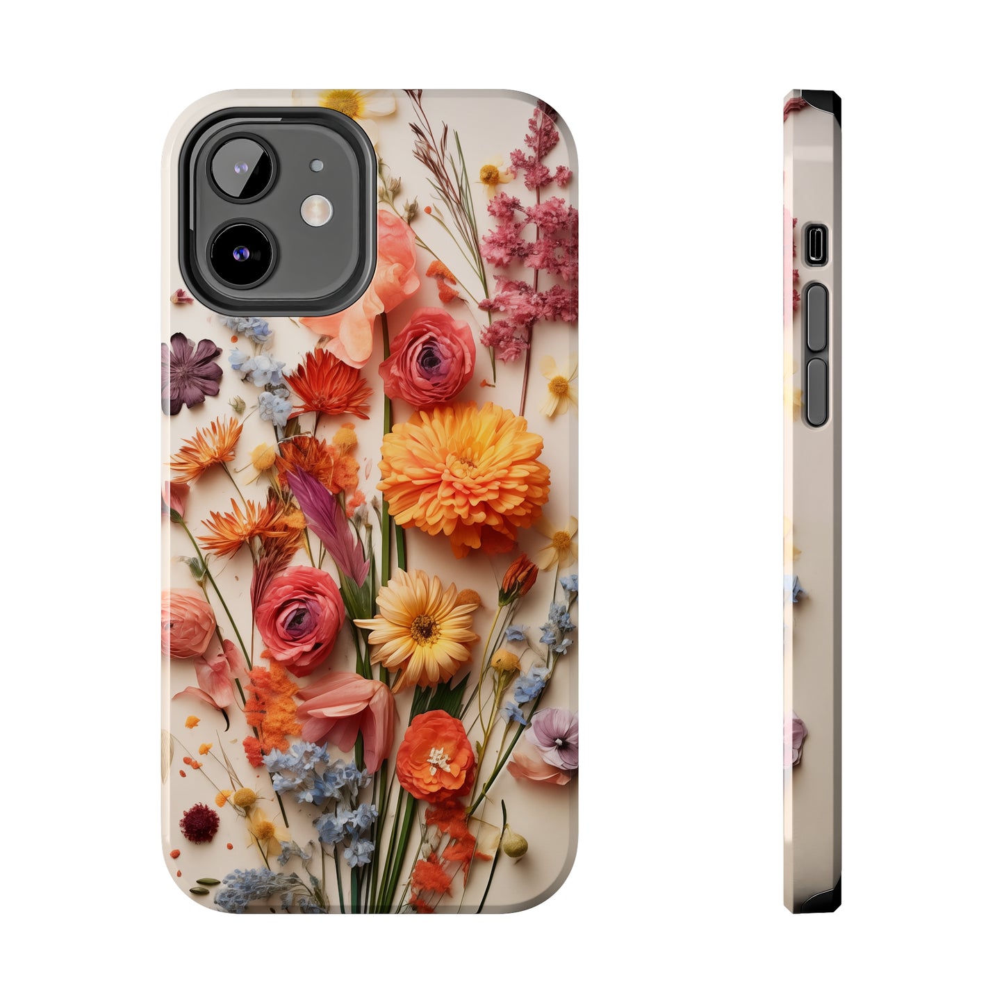 Dried Flowers #02, iPhone 7, 8, X, 11, 12, 13, 14, 15+ case.