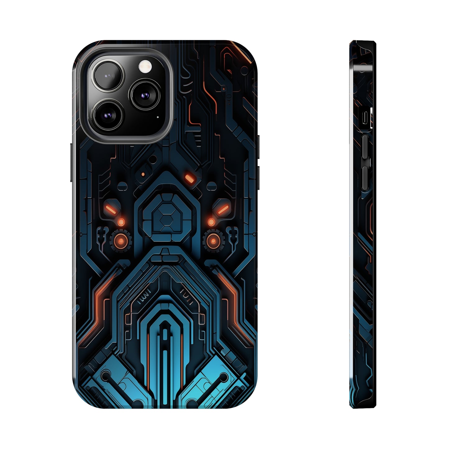 Futuristic #02, iPhone 7, 8, X, 11, 12, 13, 14, 15+ case.