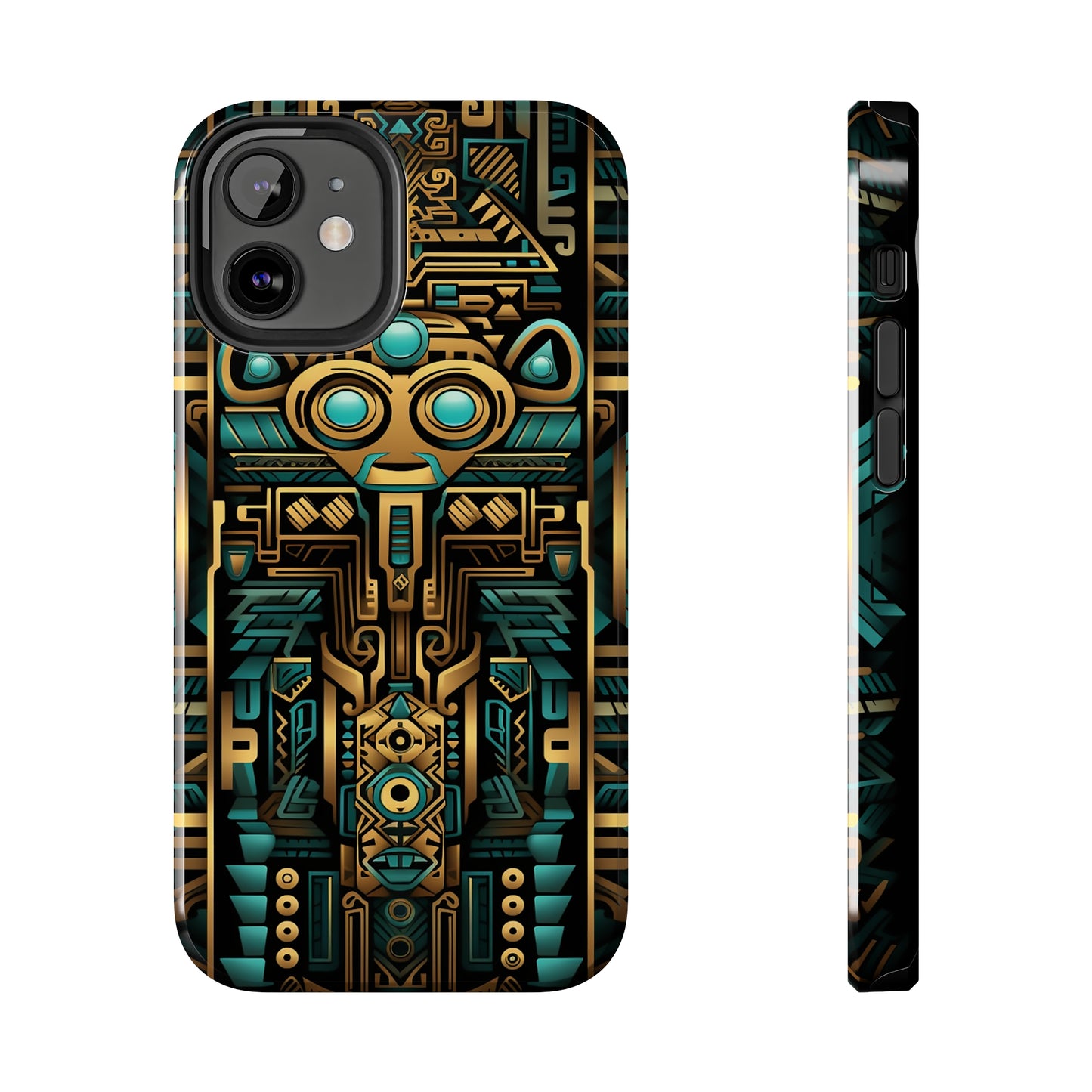 Aztec Vibes #03, iPhone 7, 8, X, 11, 12, 13, 14, 15+ case.