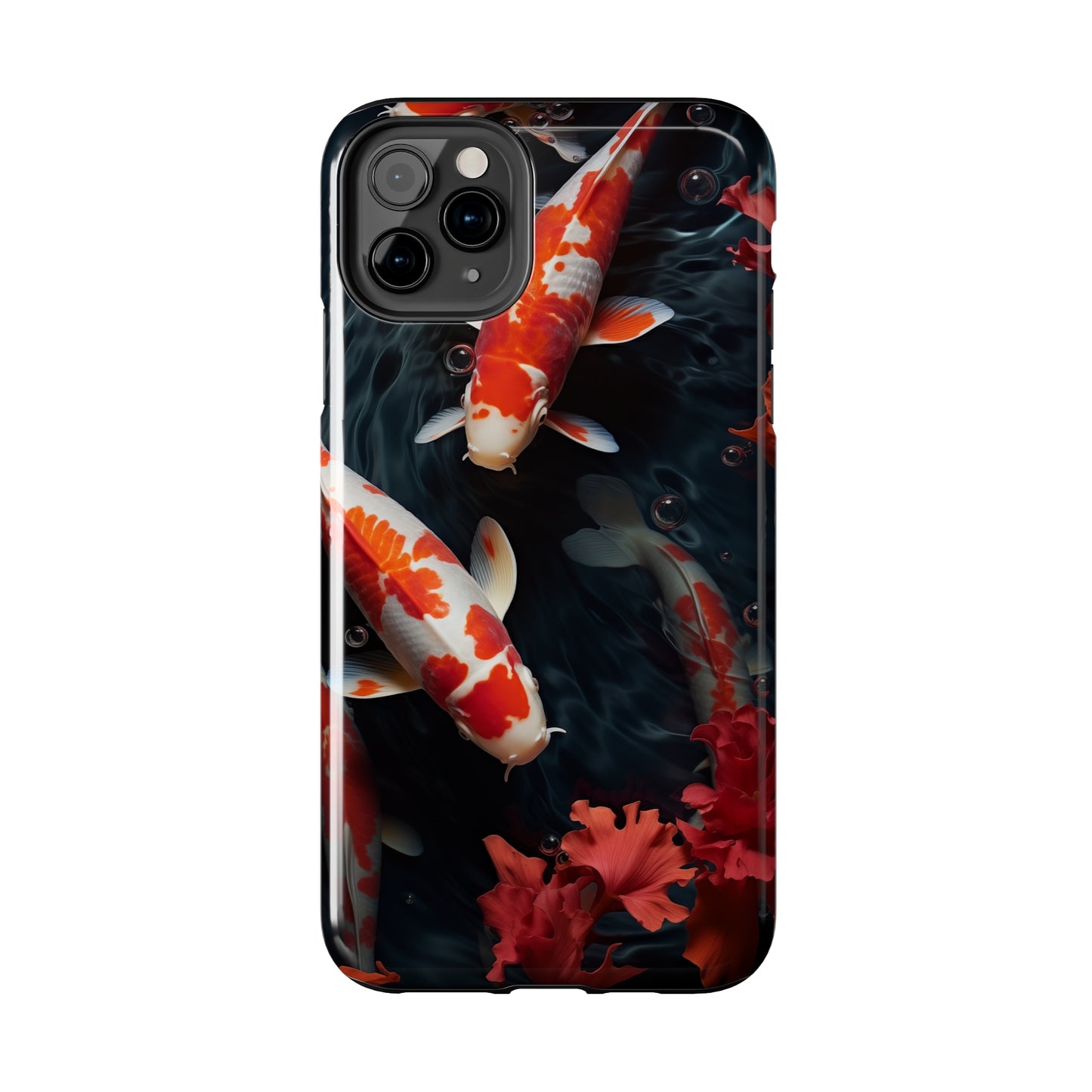 Koi fish #05, iPhone 7, 8, X, 11, 12, 13, 14, 15+ case.