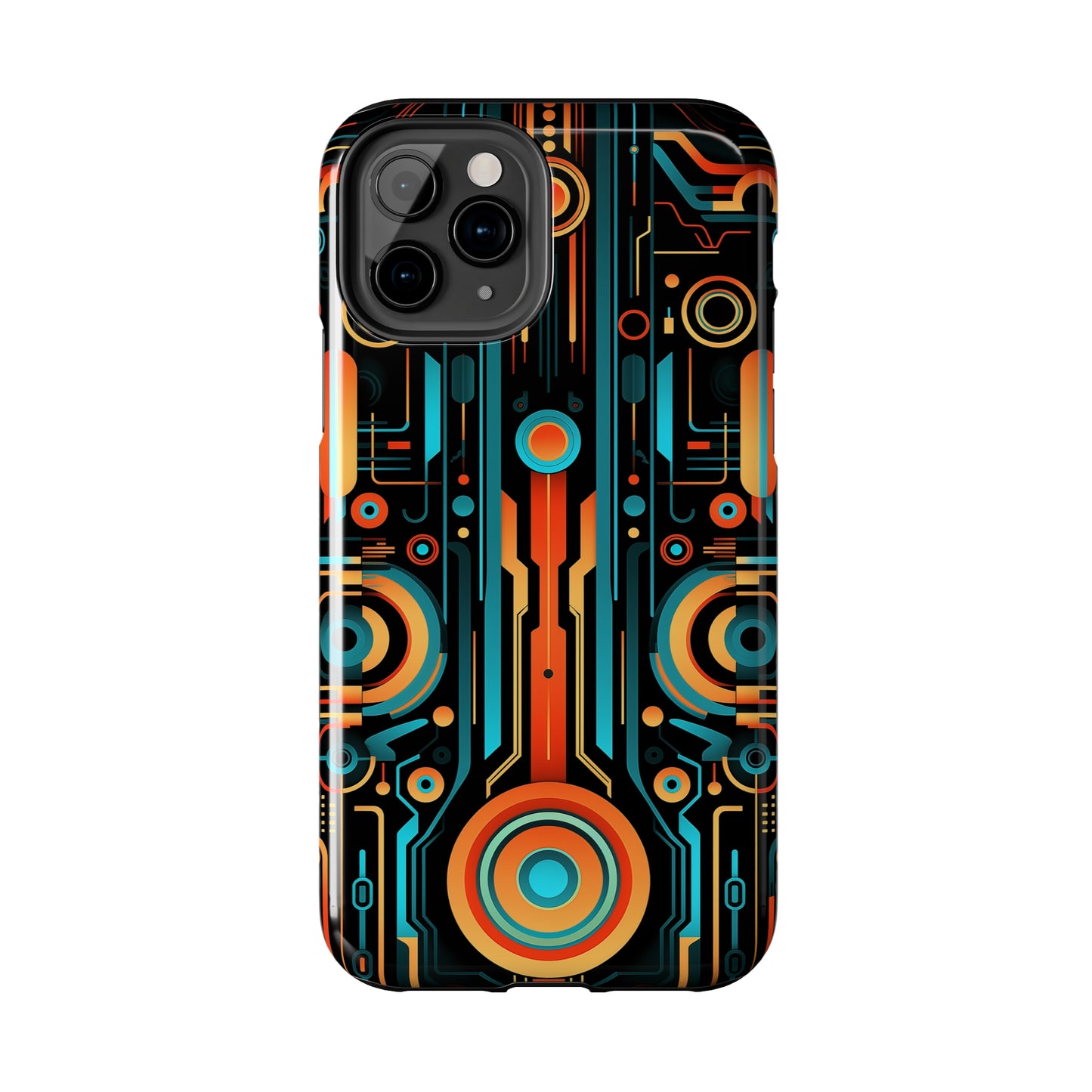 Futuristic #08, iPhone 7, 8, X, 11, 12, 13, 14, 15+ case.