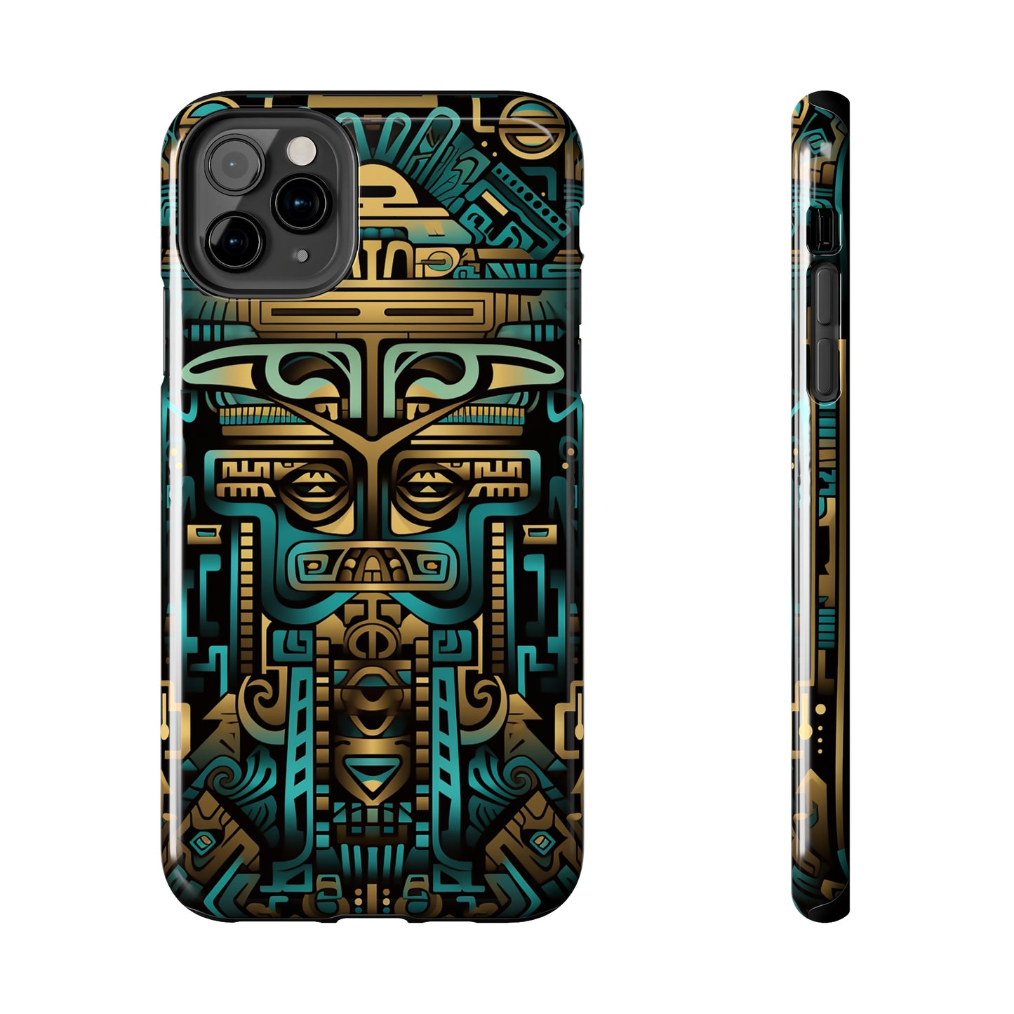 Aztec Vibes #02, iPhone 7, 8, X, 11, 12, 13, 14, 15+ case.