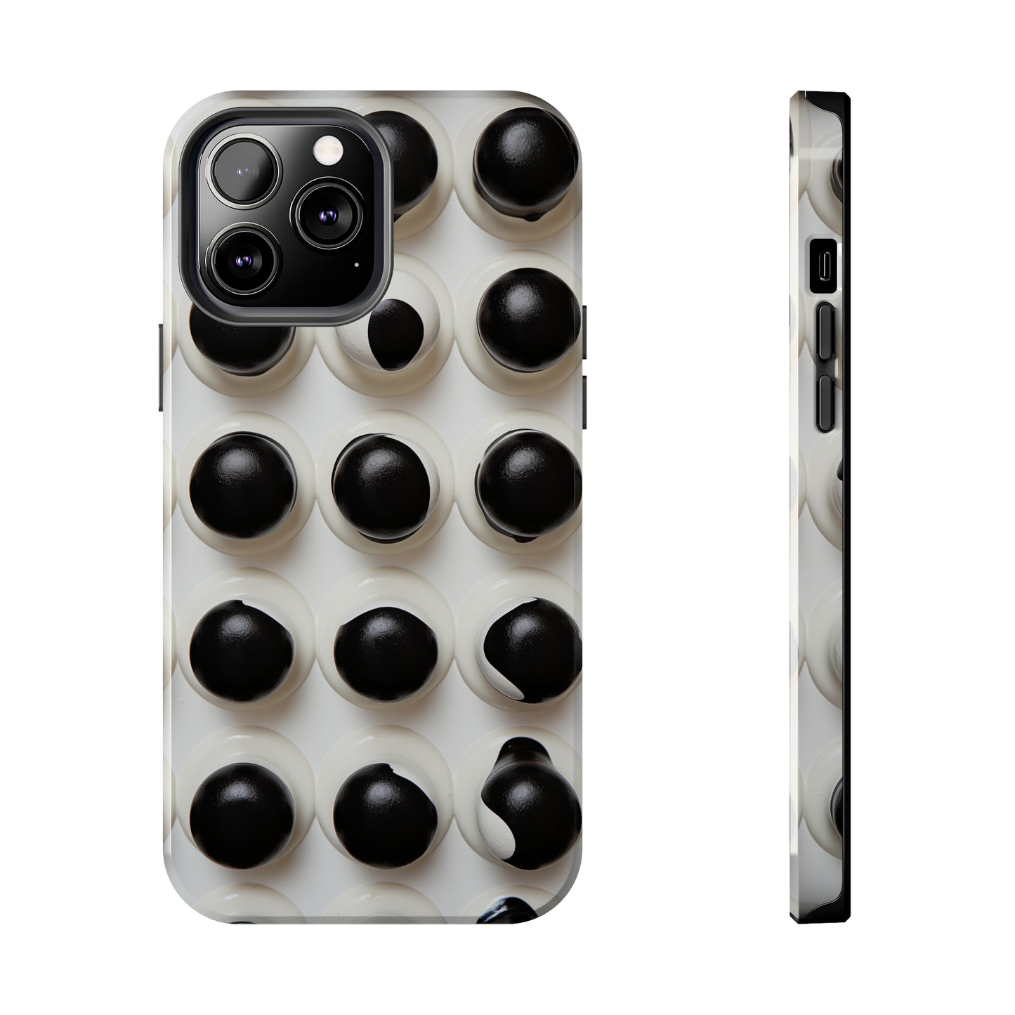 Dots, iPhone 7, 8, X, 11, 12, 13, 14, 15+ case.