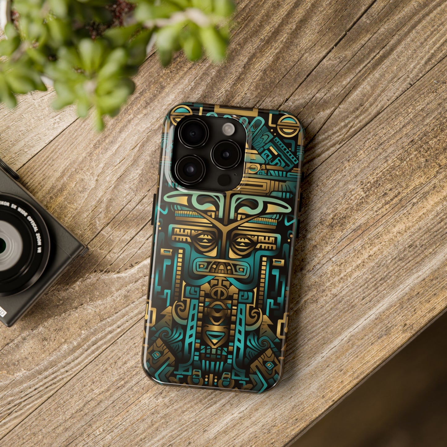 Aztec Vibes #02, iPhone 7, 8, X, 11, 12, 13, 14, 15+ case.