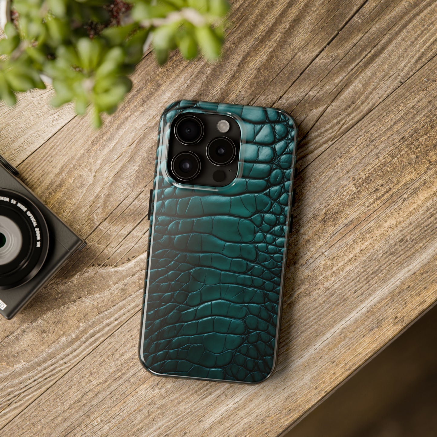 Alligator skin #02, iPhone 7, 8, X, 11, 12, 13, 14, 15+ case.