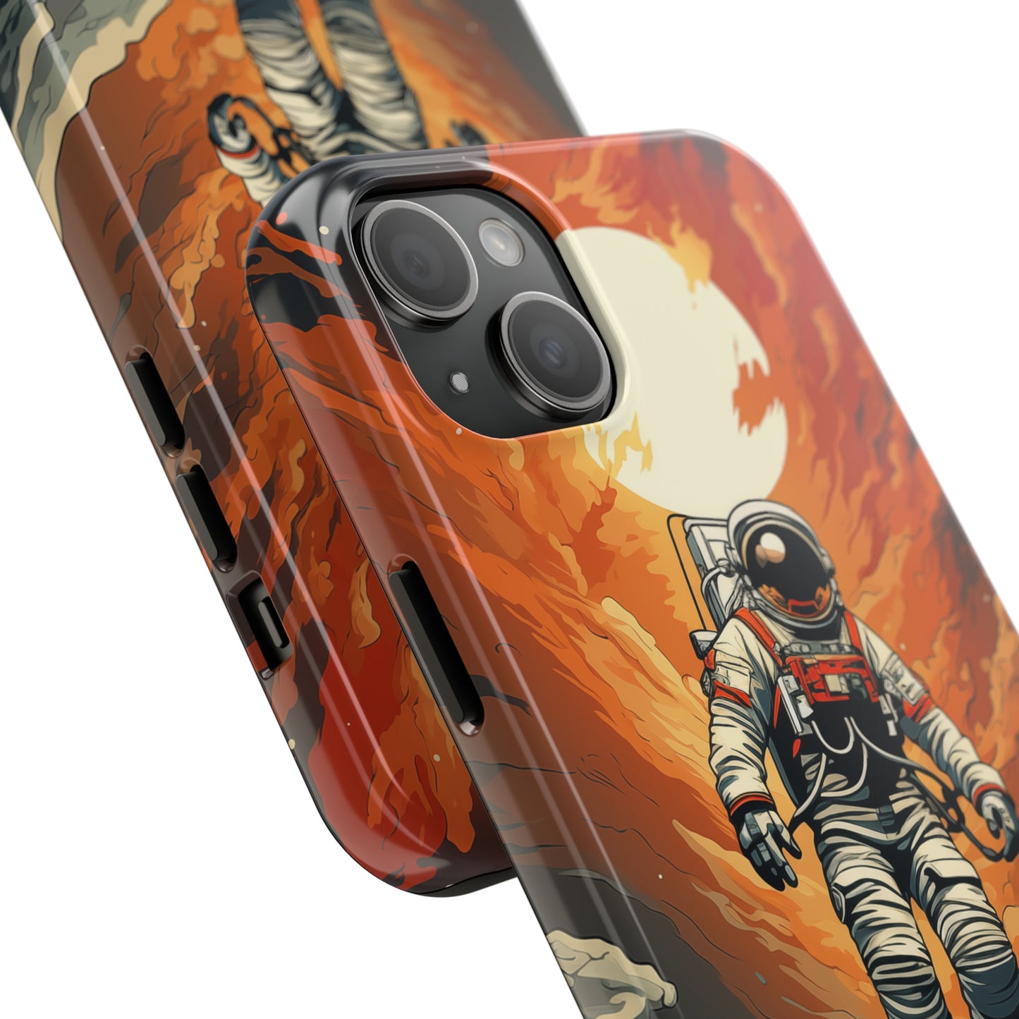 Astronaut #03, iPhone 7, 8, X, 11, 12, 13, 14, 15+ case.