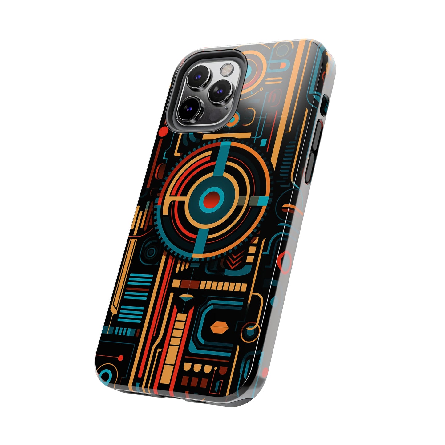 Futuristic #05, iPhone 7, 8, X, 11, 12, 13, 14, 15+ case.