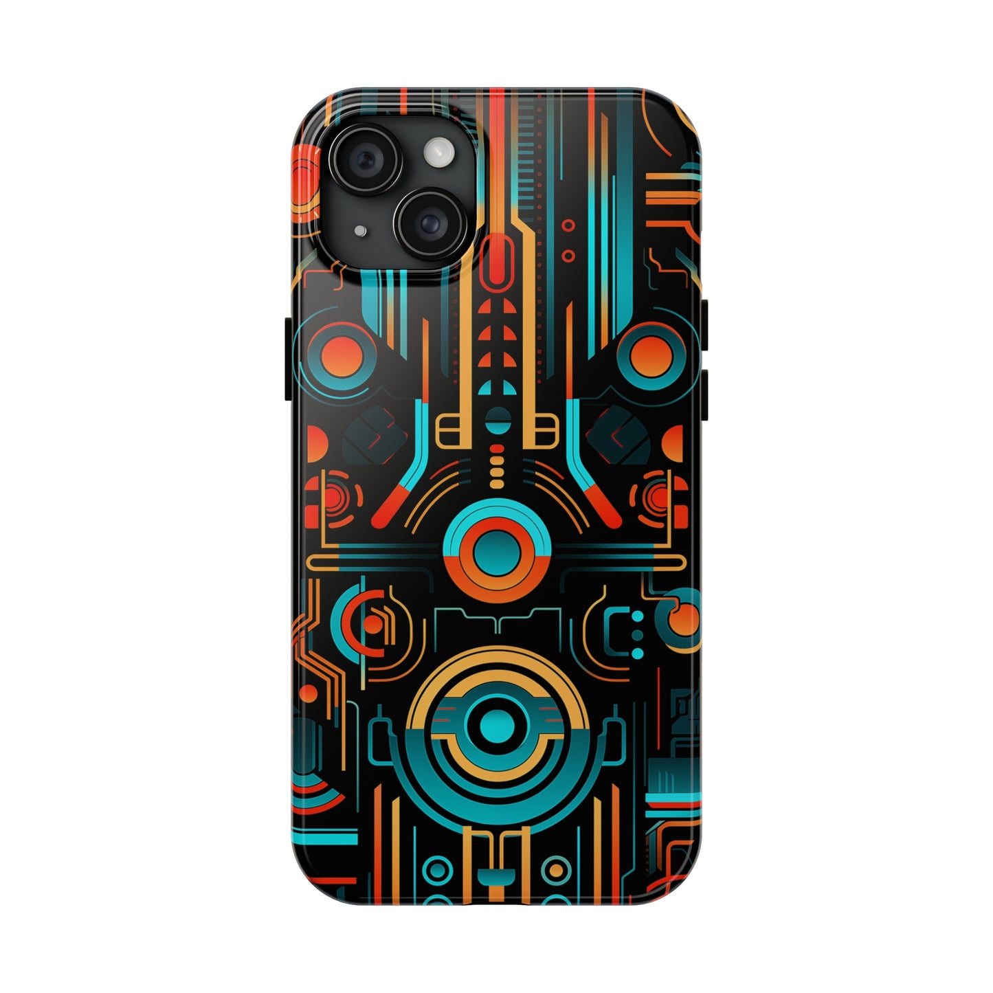 Futuristic #06, iPhone 7, 8, X, 11, 12, 13, 14, 15+ case.