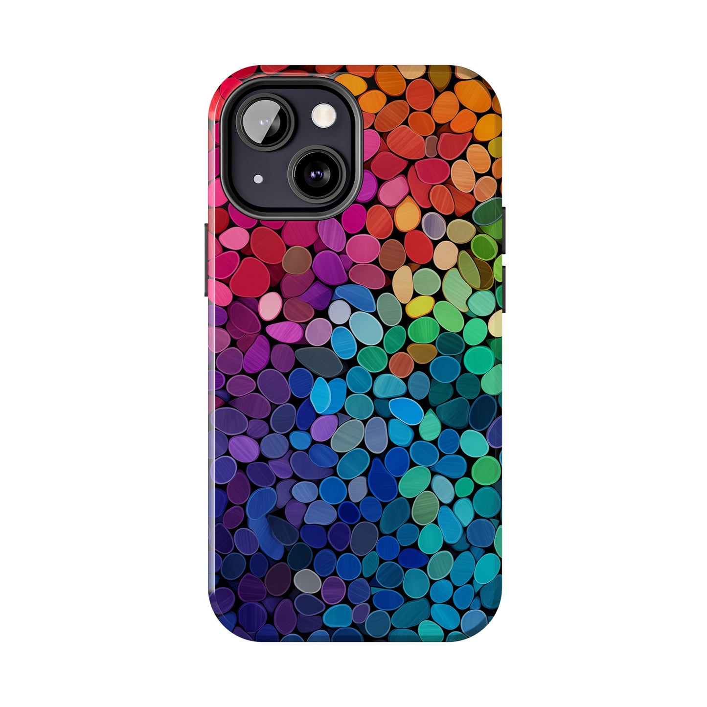 Rainbow Effect, iPhone 7, 8, X, 11, 12, 13, 14, 15+ case.