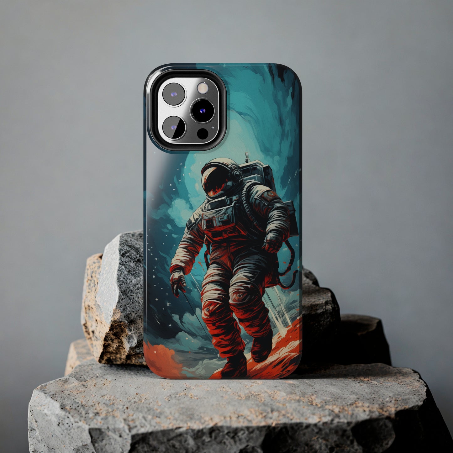 Astronaut #01, iPhone 7, 8, X, 11, 12, 13, 14, 15+ case.