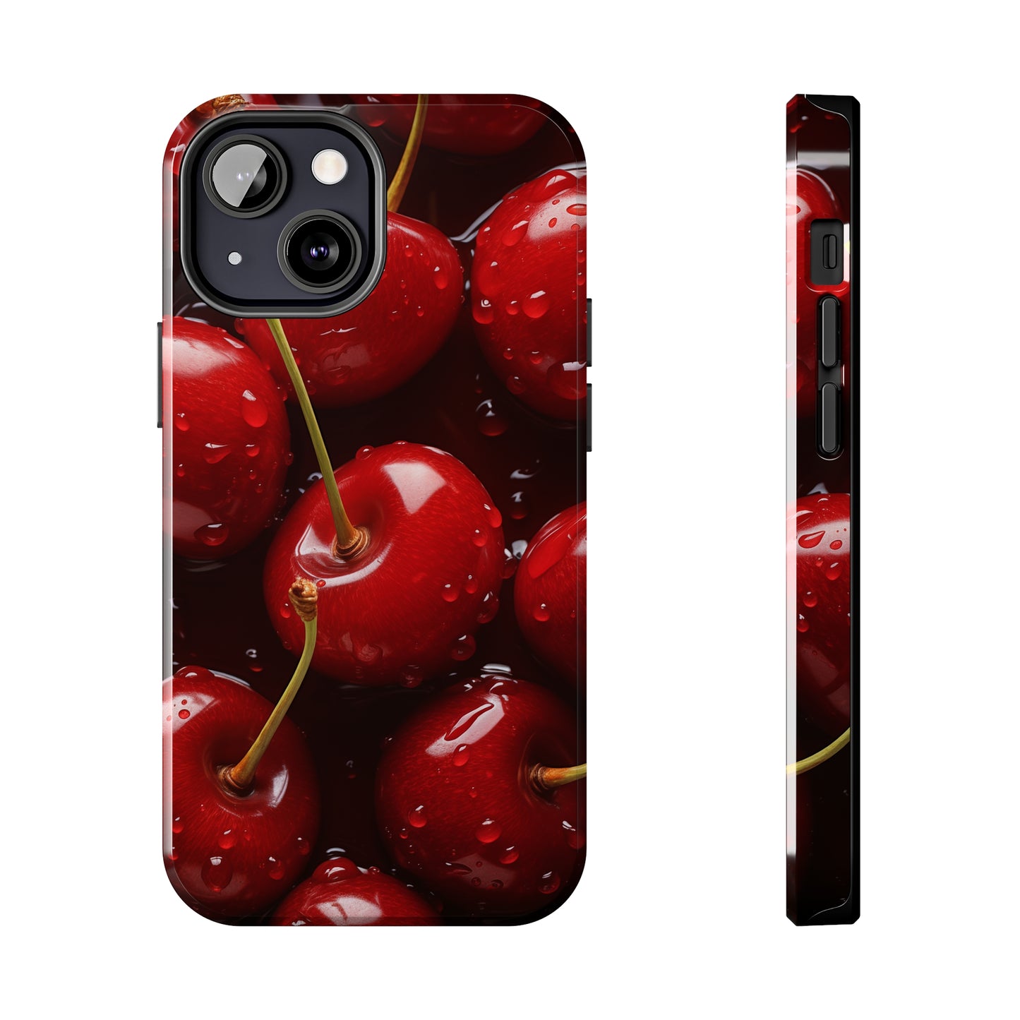 Cherries #07, iPhone 7, 8, X, 11, 12, 13, 14, 15+ case.