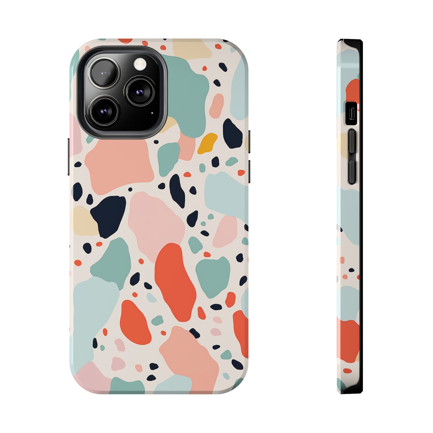 Terrazzo, iPhone 7, 8, X, 11, 12, 13, 14, 15+ case.