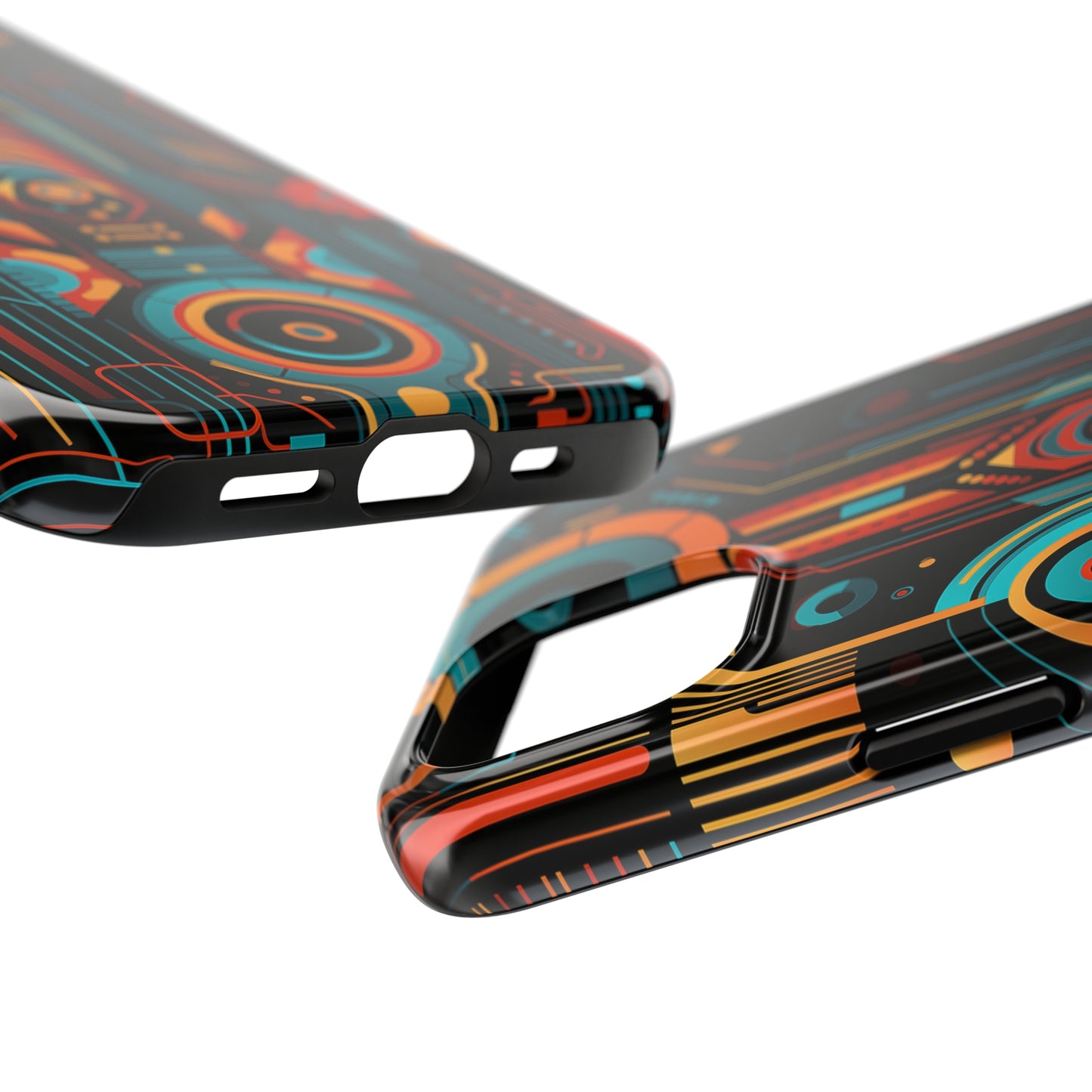 Futuristic #07, iPhone 7, 8, X, 11, 12, 13, 14, 15+ case.