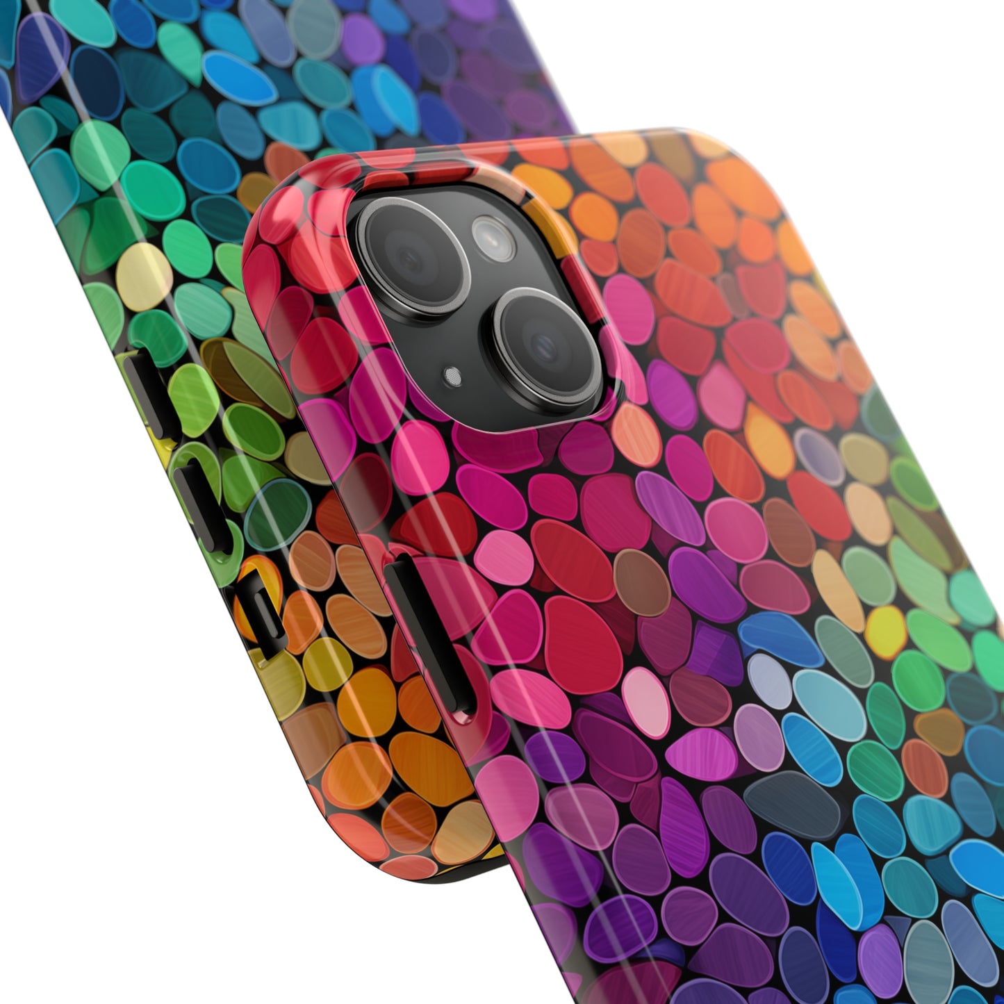 Rainbow Effect, iPhone 7, 8, X, 11, 12, 13, 14, 15+ case.