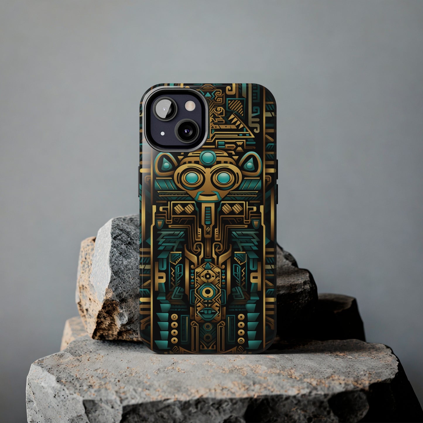 Aztec Vibes #03, iPhone 7, 8, X, 11, 12, 13, 14, 15+ case.