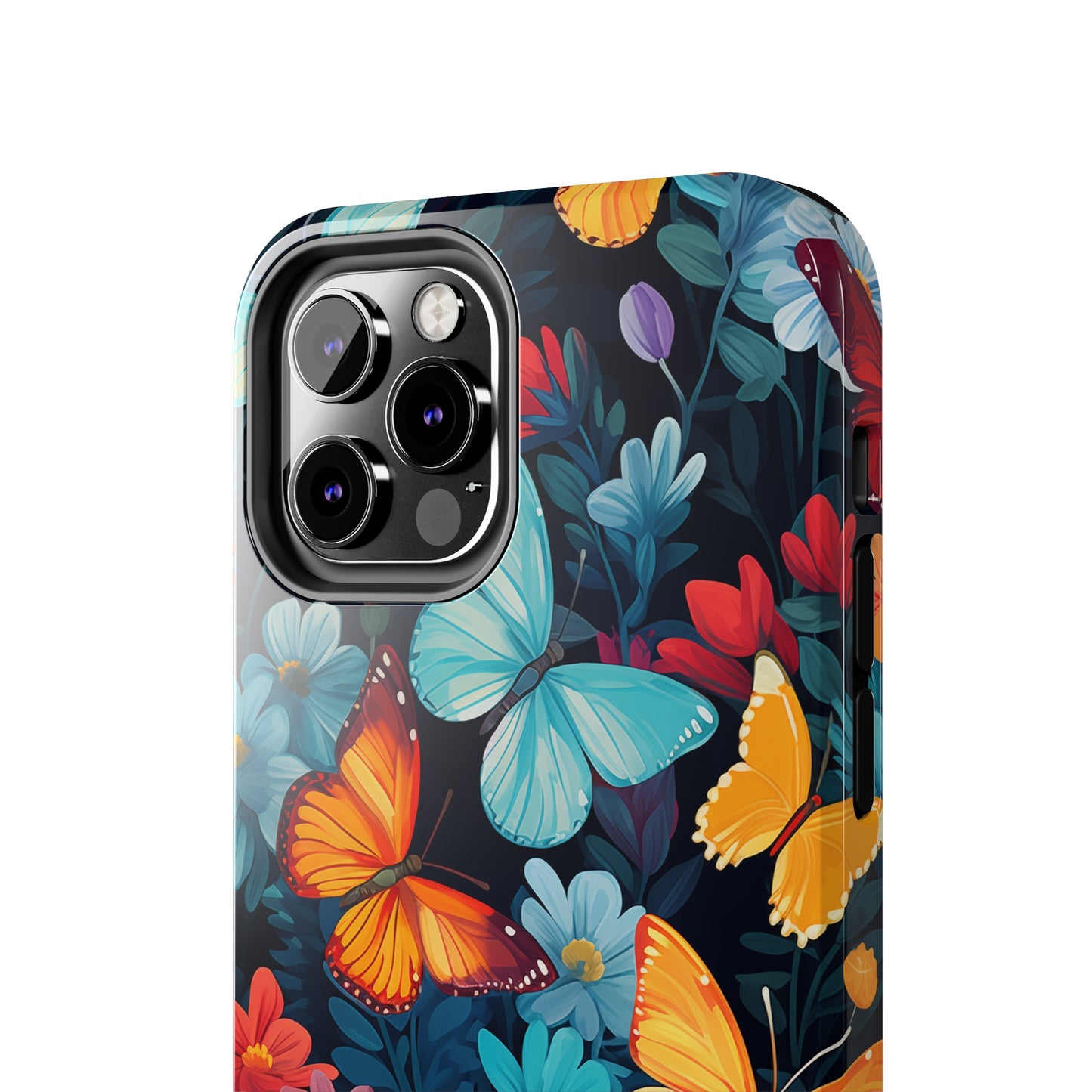 Butterflies #01, iPhone 7, 8, X, 11, 12, 13, 14, 15+ case.