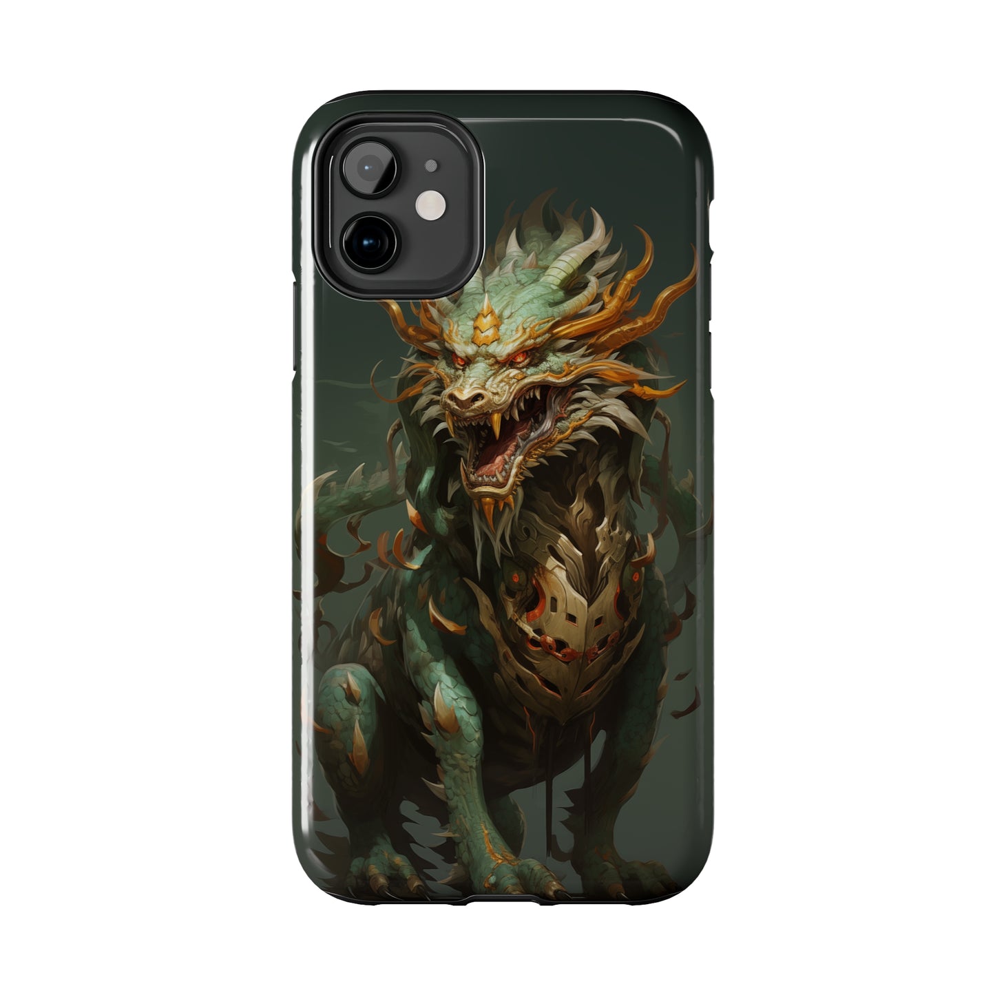 Dragon #02, iPhone 7, 8, X, 11, 12, 13, 14, 15+ case.