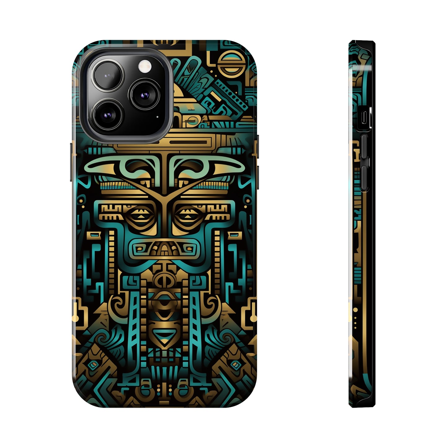 Aztec Vibes #02, iPhone 7, 8, X, 11, 12, 13, 14, 15+ case.