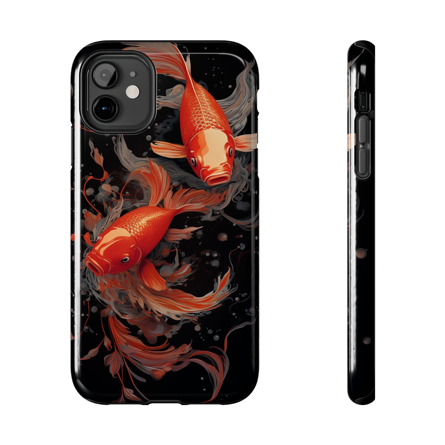 Koi fish #01, iPhone 7, 8, X, 11, 12, 13, 14, 15+ case.