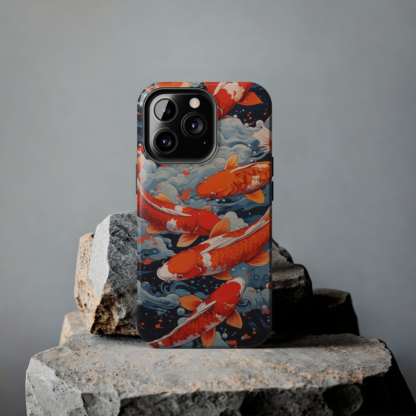 Koi fish #02, iPhone 7, 8, X, 11, 12, 13, 14, 15+ case.