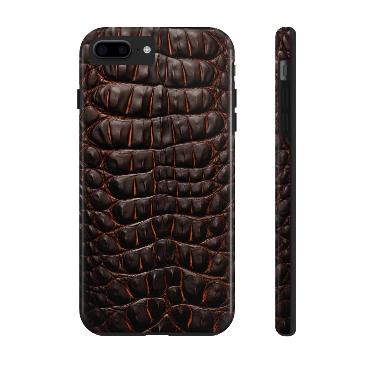 Alligator skin #01, iPhone 7, 8, X, 11, 12, 13, 14, 15+ case.